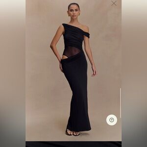 Meshki Black Maxi Dress